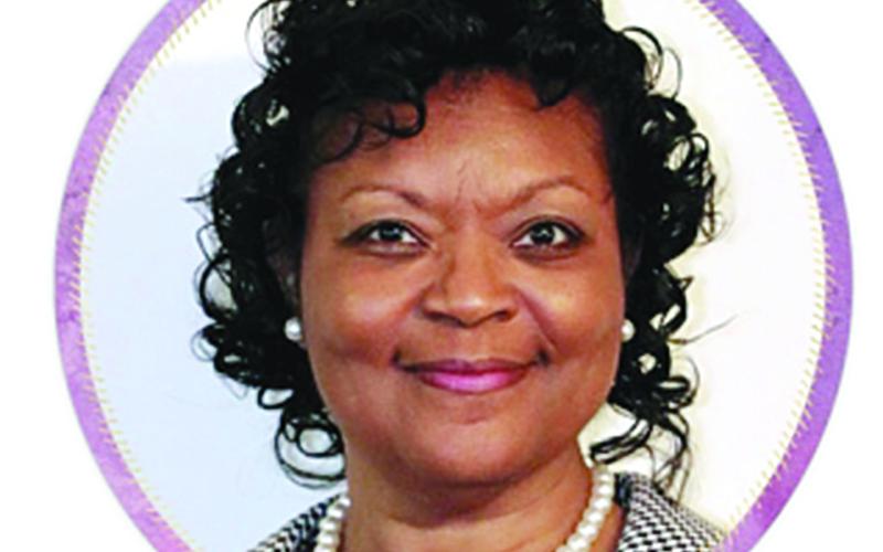 Pauline Toussaint, of the Evangeline Parish Media Center, was honored as a state finalist for outstanding school support employee of the year. (Photo courtesy of Louisiana Department of Education)
