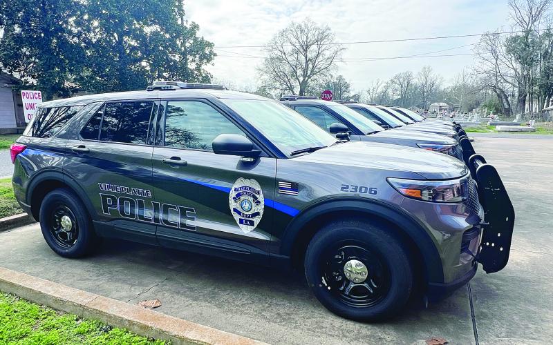 Pictured is one of six new police units for the Ville Platte Police Department. (Gazette photo by Tony Marks)