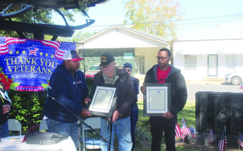Veterans Day is observed in parish