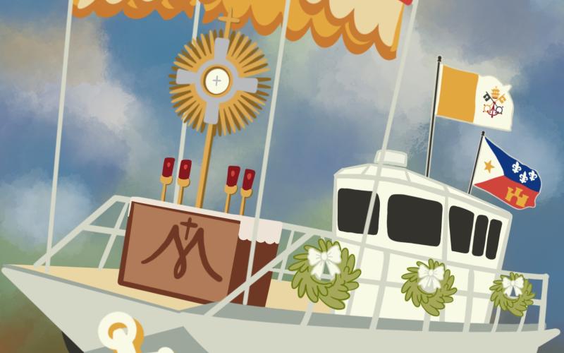 Fete Dieu du Teche poster