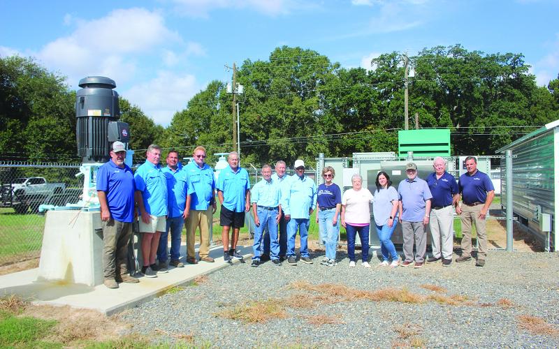 New water well is installed
