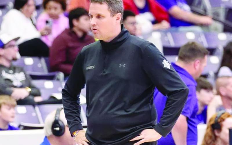 McNeese men’s basketball coach Will Wade has been named the Southland Conference Coach of the Year for the second consecutive year. (Photo courtesy of McNeese Athletics)