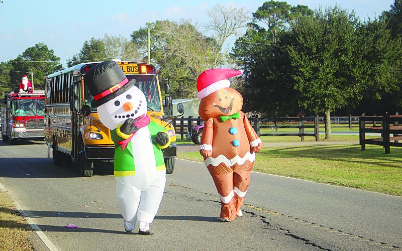 Parades kick off holiday season