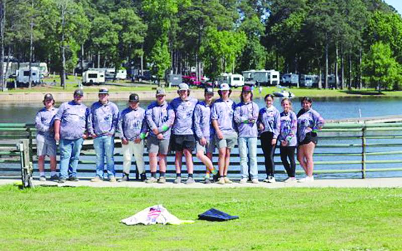 Left to right- Kamryn Cormier, Hayden Tidwell, Evan Messer, Hunter Holden, Ethan Hardy, Silas Fontenot, Evan Hebert, Seth Paul, Ethan Rollins, Cameron Willis, Ava St. Ann, Sophee LaTour. (Photos courtesy of Craig Whittington)