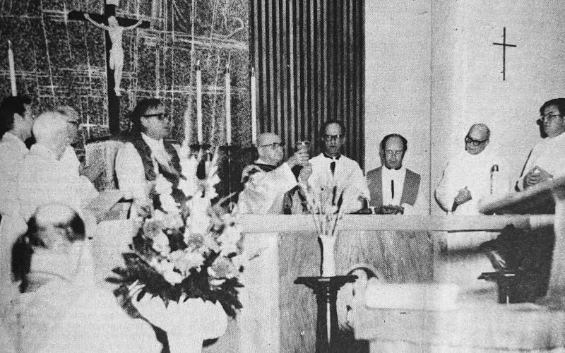 MSGR. BOURGEOIS CELEBRATES 50 YEARS
