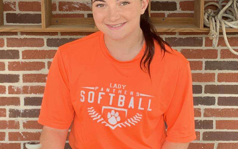 Ava Kordish took a leap in her junior year, placing herself among the state leaders in strikeouts. Much of her success was due to her change in approach, focusing on spin and location. It worked out, leading her team to the state quarterfinals and within two runs of beating Sterlington. (Gazette photo by Rhett Manuel)