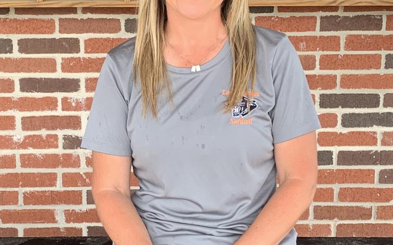 Pine Prairie softball head coach Alycia Hebert led her team to a 9-0 start and a district championship and, for her efforts, was named coach of the year in District 4-3A and in Evangeline Parish. (Gazette photo by Rhett Manuel)