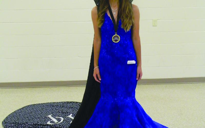 MISS - Cameron Paige Willis was crowned Miss Pine Prairie. (Gazette photos by Heather Bogard)