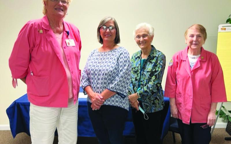 Darnell Firmin, president; Margaretta Fontenot, reporter/historian; Judy Ardoin, secretary/treasurer; and Pat Fontenot, vice president. (Photos courtesy of Lauren Fontenot)