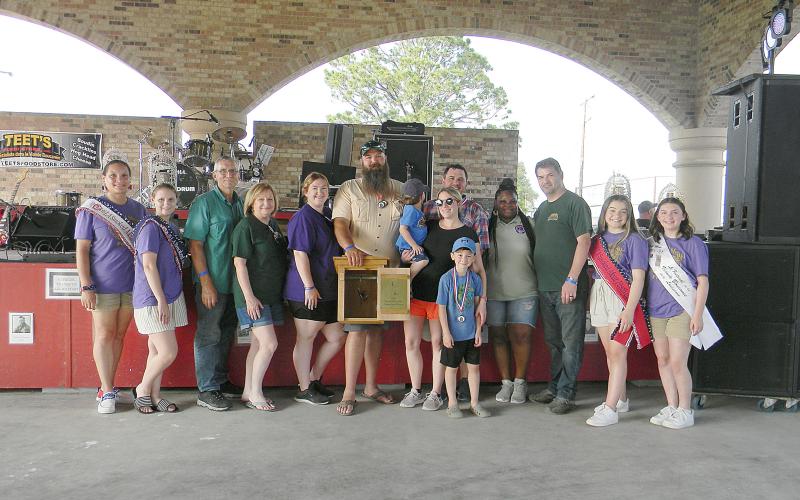 PROFESSIONAL GRAND CHAMPION - Teet’s Food Store Team 1, with head chef Justin Lafleur and team members Luke Deville and Lonnie Andrus, was the overall professional grand champion winner with their dish “Duck Bombs.” The team also placed first in professional tasso, professional smoked seafood, and professional smoked game.