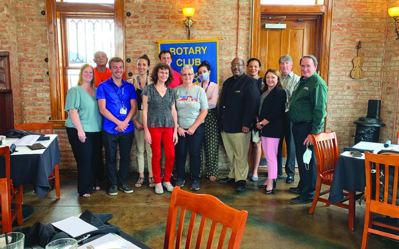 VP ROTARY WELCOMES FRENCH IMMERSION TEACHERS