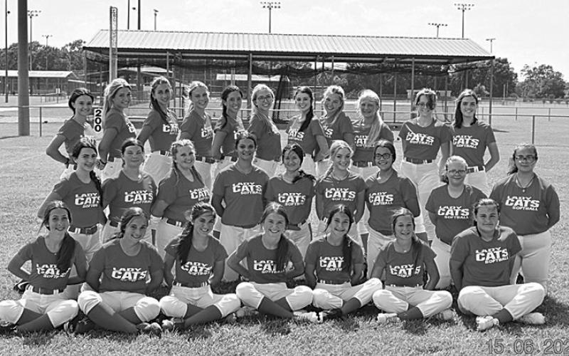 NEWLY ORGANIZED LADY BEARCAT SOFTBALL TEAM