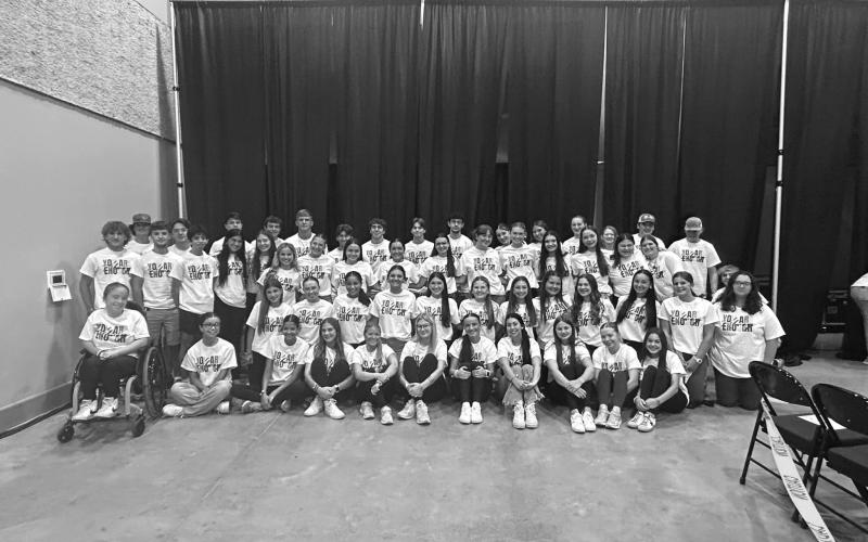 The young people from St. Augustine Catholic Church who attended the Steubenville South Catholic Youth Conference are pictured above.