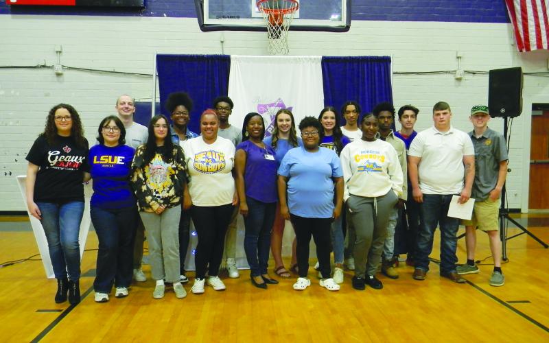 Ville Platte High Schools hosts First Annual Academic Signing Day