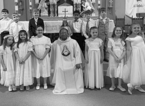 AT MAY CROWNING