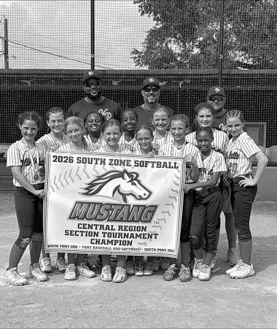 The Ville Platte 10U Softball All-Stars won the central regional section tournament. Players are Allie Rae Johnson, Aubrey Briley, Audrey Mire, Ella Veillon, Ellie Soileau, Kali Herbert, Keely Johnson, Madelyn Fontenot, Madison Ardoin, Maryellen Hebert, Olivia Delafosse, and Samiyah Thomas.