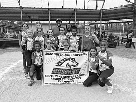 After going unbeaten throughout its all-star season, the Ville Platte 10U softball All-Stars will face a 12-team field in Gulfport starting on Thursday, July 14. (Photo courtesy of Lauren Guillory)