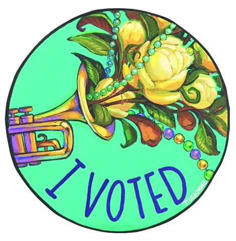 Secretary Landry unveils 2026 “I Voted” sticker design