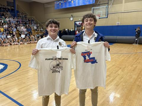 More players receive Player of the Week shirts