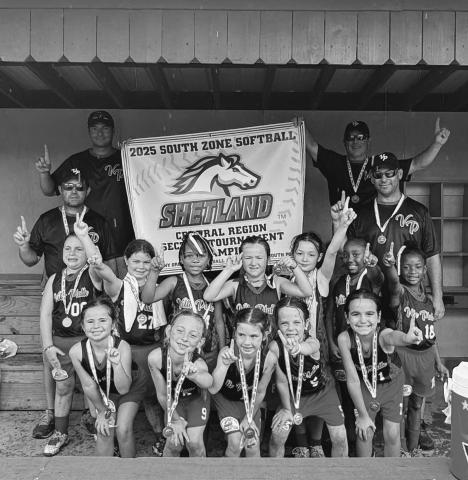The 6U Softball All Stars won the sectional tournament. Players are Aria Montelaro, Anna Kate Latiolais, Piper Lafleur, Marissa Fruge, Remi Kate Ortego, Adaline Johnson, Livie Rose Launey, Ellis Fontenot, Eloise Guillory, Maddie Frank, Khloe Edwards, and Maddison Griffin.