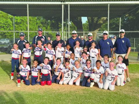 Pictured are the 8U Ville Platte Elite All-Stars and the 8U Ville Platte Select All-Stars.