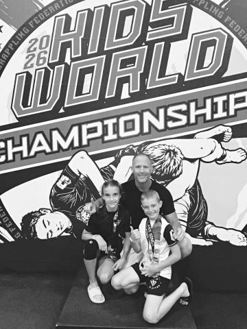Stevens sibling duo do well at major jiu-jitsu competition