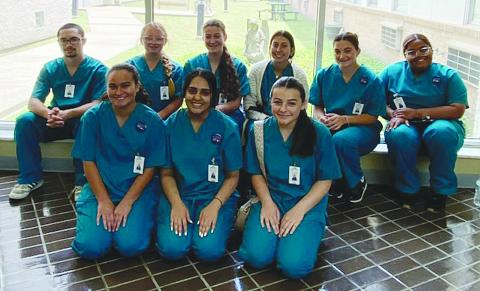 Savoy Medical Center welcomes  the 2023 AHEC students