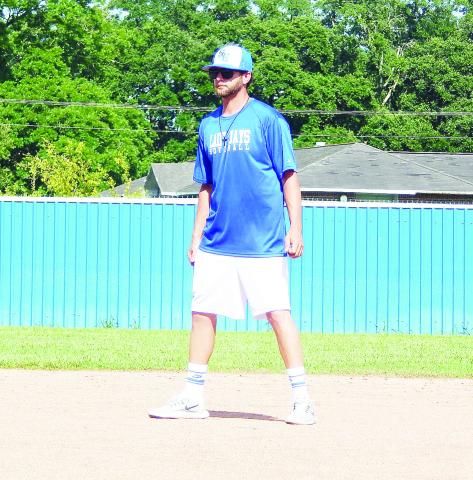 Alex Chapman watches the Lady Jays’ practice this summer. (Submitted photo)