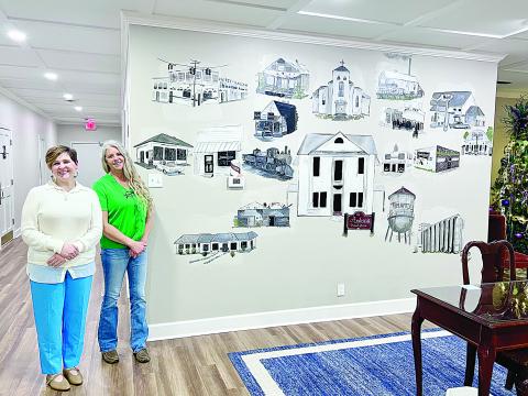 New murals are unveiled at Ardoin’s Funeral Home in Mamou