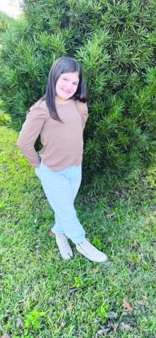 Aubree Rodriguez, created special homemade earrings to raise funds for those battling through traumatic brain injury and help raise awareness after hearing about Alex Wilson’s story.