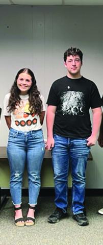 Gracie Vidrine and Luke Chapman