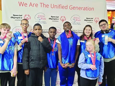 EPSB Special Olympics  bowling team places at state