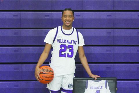 Make no mistake about it. When the Bulldogs needed a big bucket, they relied on their two-time Parish MVP for it. Sage Papillion has been a prolific scorer for years now, but was relied on for even more leadership than he was in past years this season. (Gazette photo by Rhett Manuel)