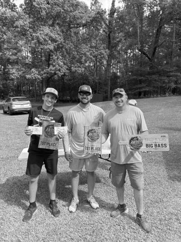 Champions of the 4th Annual Acosta Foundation Tournament - L-R: Keith Carmouche, Marty Santoro, and Ian Carmouche. (Photo courtesy of Chris Lamke)