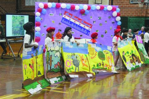 Mamou Elementary holds French Night
