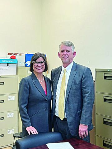 Assistant Attorneys General Molly Lancaster (left) and John Russell (right)