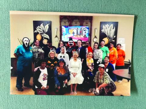 Heritage Manor celebrates Halloween