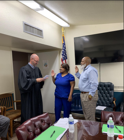 Oath is taken