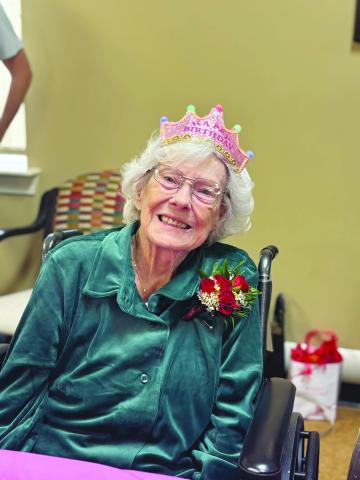 Pouncey celebrates 104th birthday