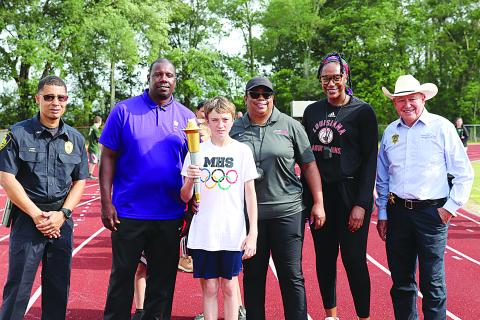Spring Special Olympics event is held at Basile