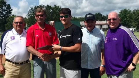 Scholarship is presented