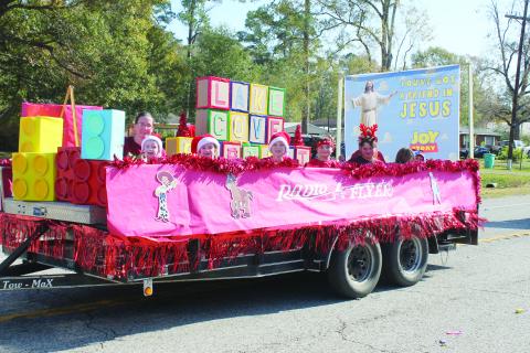 Christmas cheer is spread in the community