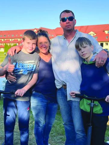 PROVIDING A LOVING, STABLE HOME - Deidra and Joey Guillory have taken these orphan refugees from the Ukraine into their hearts and homes since 2019 and hope to make it permanent one day in the future. (Photo courtesy of Deidra Guillory)