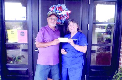 Bingo donation