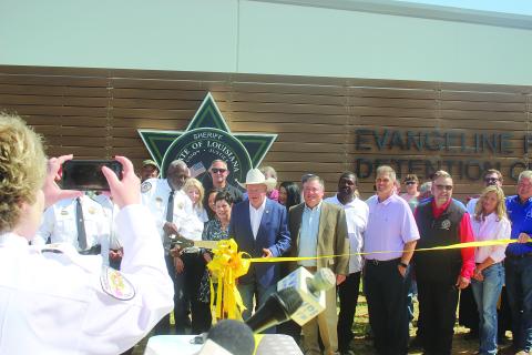 Ribbon is cut at new detention center