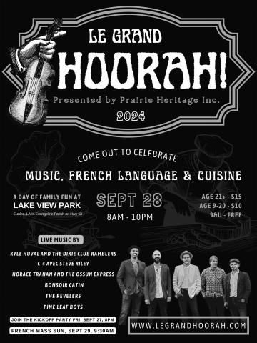 Le Grand Hoorah announces 2024 event and music lineup