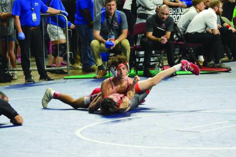 Logan Bergeron - State Champion 106 lbs.