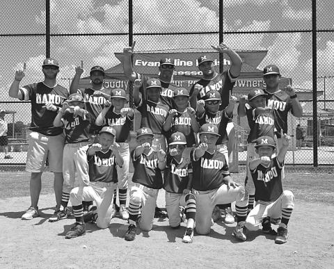 Mamou Coach Pitch All-Stars win district title