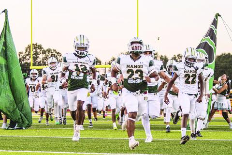 The Mamou Green Demon football team is undergoing summer workouts as it prepares to take the field again this fall during the regular season. (Photo courtesy of Mamou Green Demon Football)