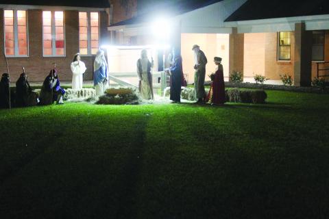 Live Nativity is presented